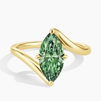 Atelier Pacific Green Marquise Lab Diamond Solitaire Ring (2 ct. tw.)