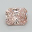 5.10 Ct. Fancy Vivid Pink Radiant Lab Grown Diamond