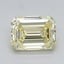 1.05 Ct. Fancy Light Yellow Emerald Lab Grown Diamond