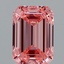 2.14 Ct. Fancy Vivid Pink Emerald Lab Grown Diamond