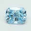 1.00 Ct. Fancy Vivid Blue Cushion Lab Grown Diamond