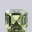 1.05 Ct. Fancy Intense Green Asscher Lab Grown Diamond