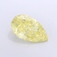 2.59 Ct. Fancy Yellow Pear Lab Grown Diamond