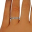 The Marcade Ring, smalltop view on a hand