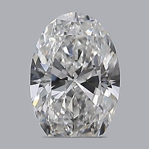 Oval diamond — real photo