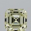 1.34 Ct. Fancy Intense Yellow Asscher Lab Grown Diamond