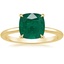 18K Yellow Gold Petite Elodie 1.5mm Ring, smalltop view