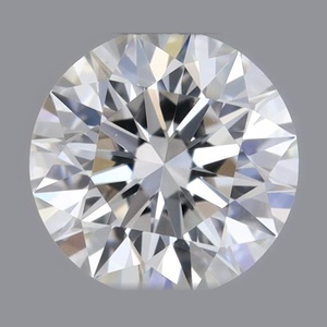 Round diamond — real photo