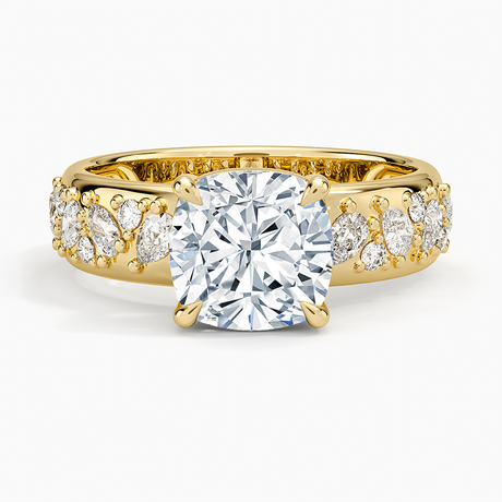 Mosaic Olivetta Three-Quarter Coverage Diamond Ring