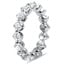 Compass Point Prong Eternity Ring, smallview