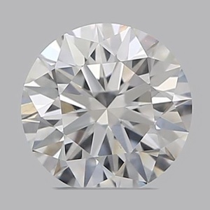 Round diamond — real photo