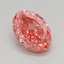1.30 Ct. Fancy Vivid Pink Oval Lab Grown Diamond