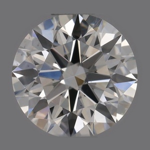 Round diamond — real photo