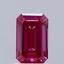 1.38 Ct. Fancy Vivid  Pink Emerald Lab Grown Diamond