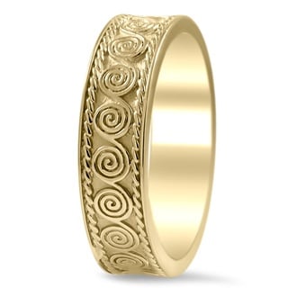 Custom Men's Swirl Band