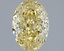1.53 Ct. Fancy Intense Yellow Oval Lab Grown Diamond