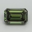7.57 Ct. Fancy Vivid Green Emerald Lab Grown Diamond