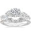 18K White Gold Secret Garden Diamond Ring (1/2 ct. tw.) with Yvette Diamond Ring