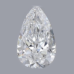 Pear diamond — real photo