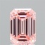 1.88 Ct. Fancy Vivid Pink Emerald Lab Grown Diamond