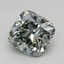 0.73 Ct. Fancy Green Cushion Lab Grown Diamond