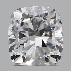 Cushion diamond — real photo