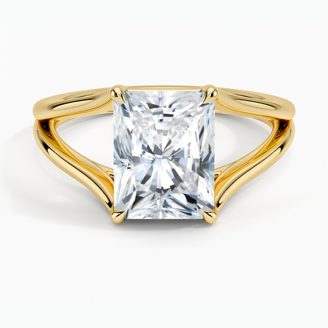 Tressa Split Shank Solitaire Engagement Ring