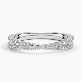 Crossover Diamond Ring