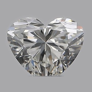 Heart diamond — real photo