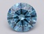 1.96 Ct. Fancy Vivid Blue Round Lab Grown Diamond