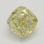 0.50 Ct. Fancy Brownish Yellow Cushion Diamond