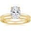 18K Yellow Gold Perfect Fit Bridal Set