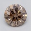 0.84 Ct. Fancy  Brown Round Lab Grown Diamond