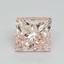 0.91 Ct. Fancy Intense Pink Princess Lab Grown Diamond