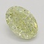 1.27 Ct. Fancy Light Yellow Oval Diamond