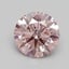 0.93 Ct. Fancy Intense Pink Round Lab Grown Diamond