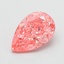 2.44 Ct. Fancy Vivid  Pink Pear Lab Grown Diamond