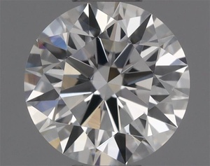 Round diamond — real photo
