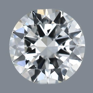 Round diamond — real photo