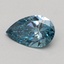 0.50 Ct. Fancy Vivid Blue Pear Lab Grown Diamond
