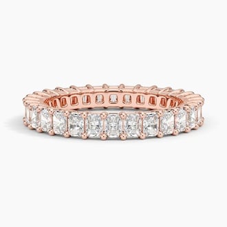 Radiant Eternity Lab Diamond Ring (2 ct. tw.) in 14K Rose Gold