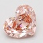 2.06 Ct. Fancy Vivid Pink Heart Lab Grown Diamond