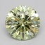 1.07 Ct. Fancy Intense  Green Round Lab Grown Diamond