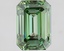 2.39 Ct. Fancy Vivid Green Emerald Lab Grown Diamond