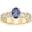 18K Yellow Gold Glacé Diamond Ring (3/4 ct. tw.), smalltop view