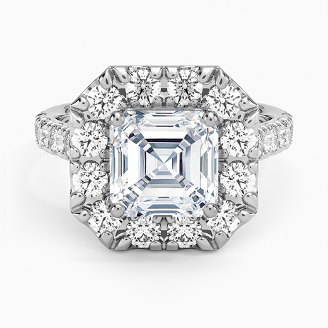 Adele Halo Diamond Ring