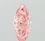1.51 Ct. Fancy Vivid Pink Marquise Lab Grown Diamond