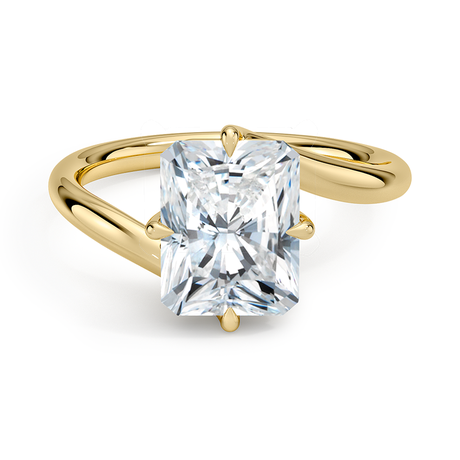 Atelier Bypass Solitaire Ring