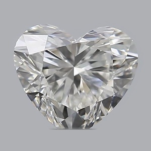 Heart diamond — real photo