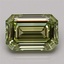 2.07 Ct. Fancy Intense Yellowish Green Emerald Lab Grown Diamond